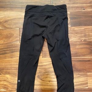 Lululemon Size 4 Leggings Black